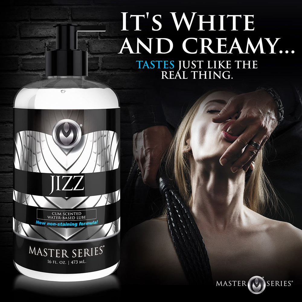 Master Series Jizz Cum-Scented Water-Based Lube 16 oz.