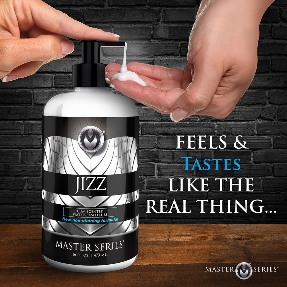 Master Series Jizz Cum-Scented Water-Based Lube 16 oz.