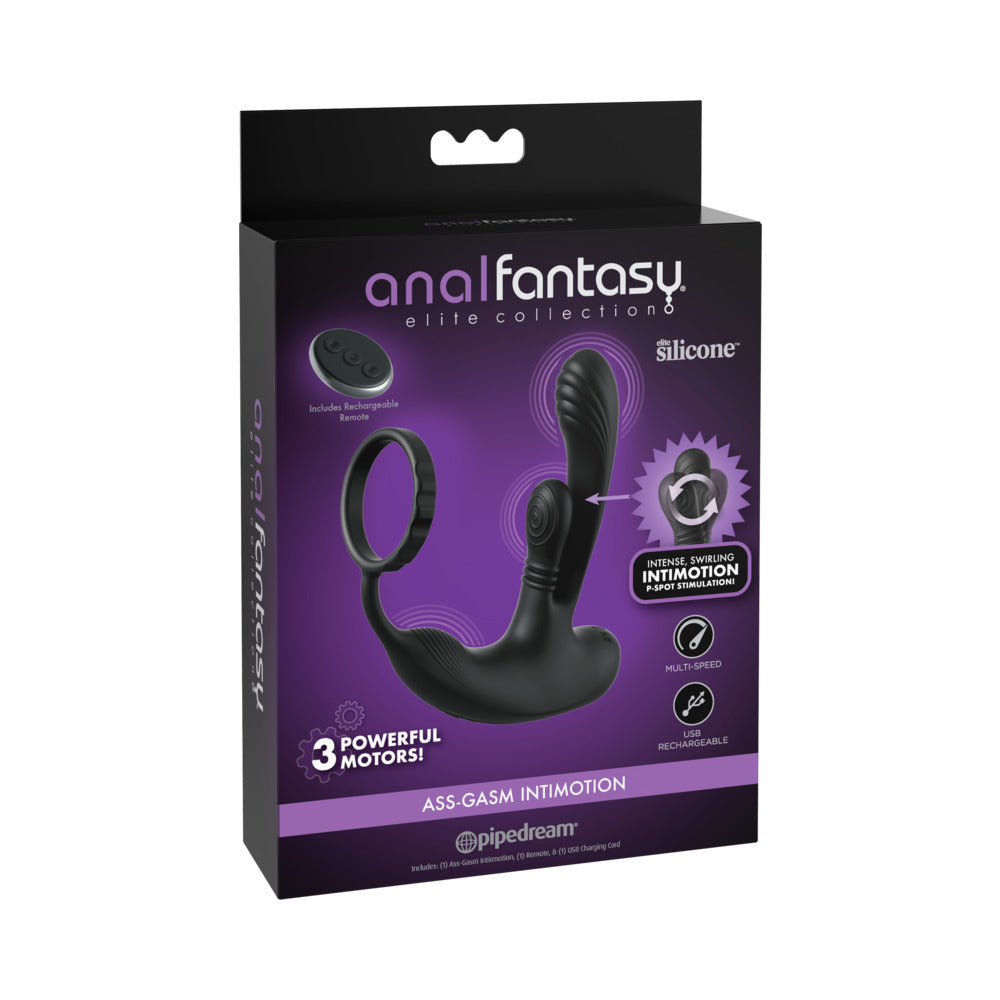 Anal Fantasy Elite Ass-Gasm intiMotion Black
