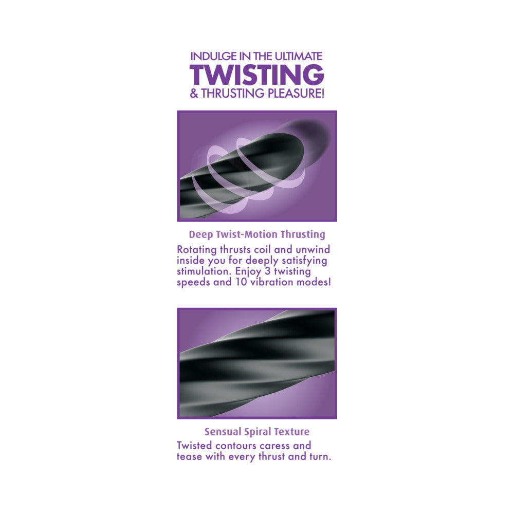 Anal Fantasy Elite Twist Ecstasy Black