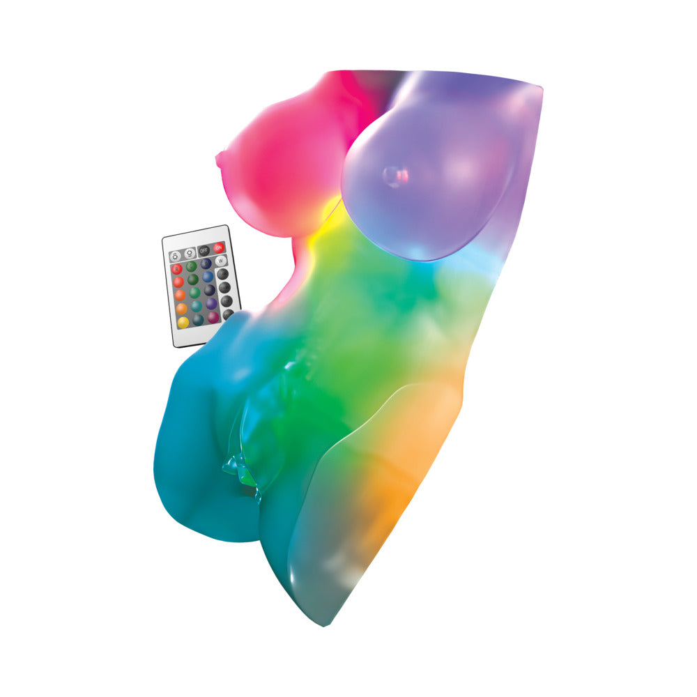 PDX Elite Go-Go Bator LED Mega Masturbator Frosted