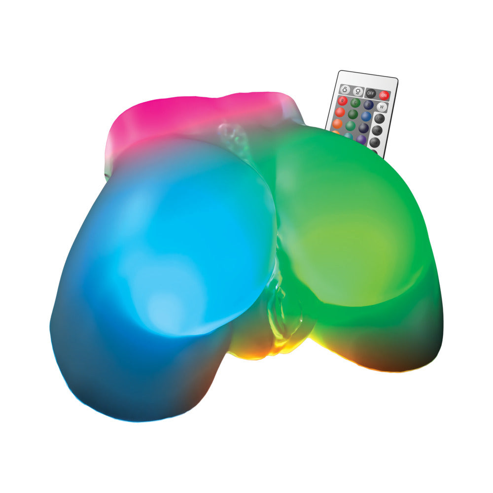 PDX Elite Go-Go Booty LED Mega Masturbator Frosted