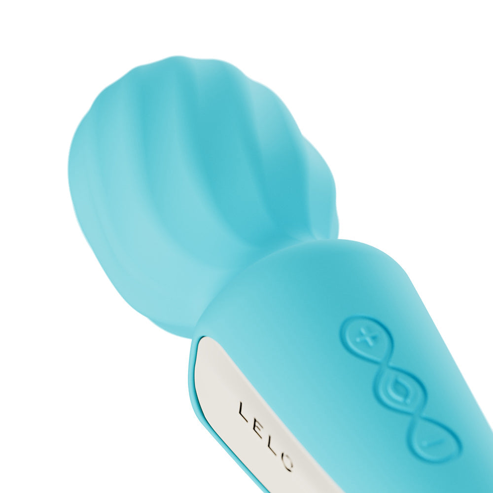 LELO SWITCH Double-Sided Wand Vibrator Aqua