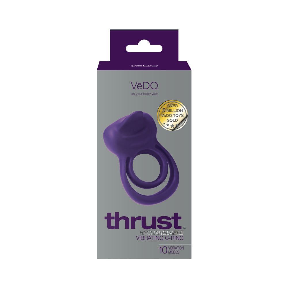 VeDO Thrust Rechargeable Dual C-Ring Purple
