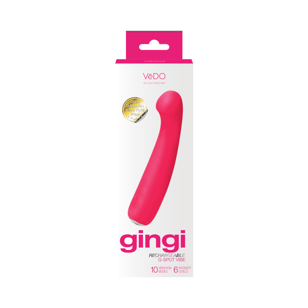 VeDO Gingi Rechargeable G-Spot Pink