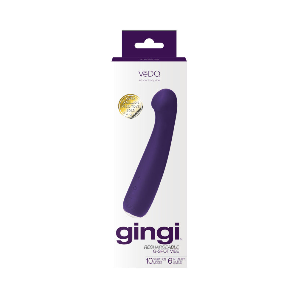 VeDO Gingi Rechargeable G-Spot Purple