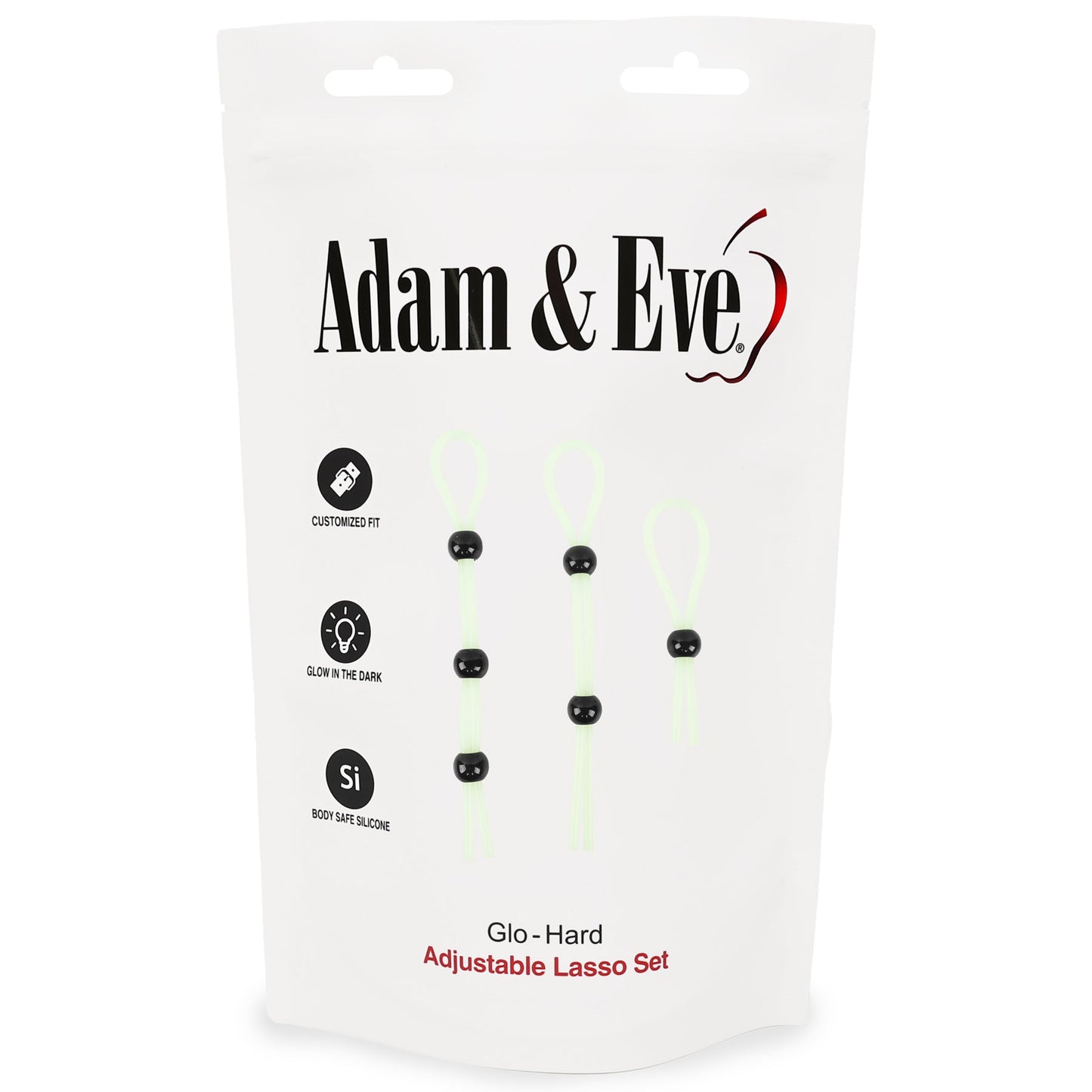 Adam & Eve Glo-Hard Adjustable Lasso Set