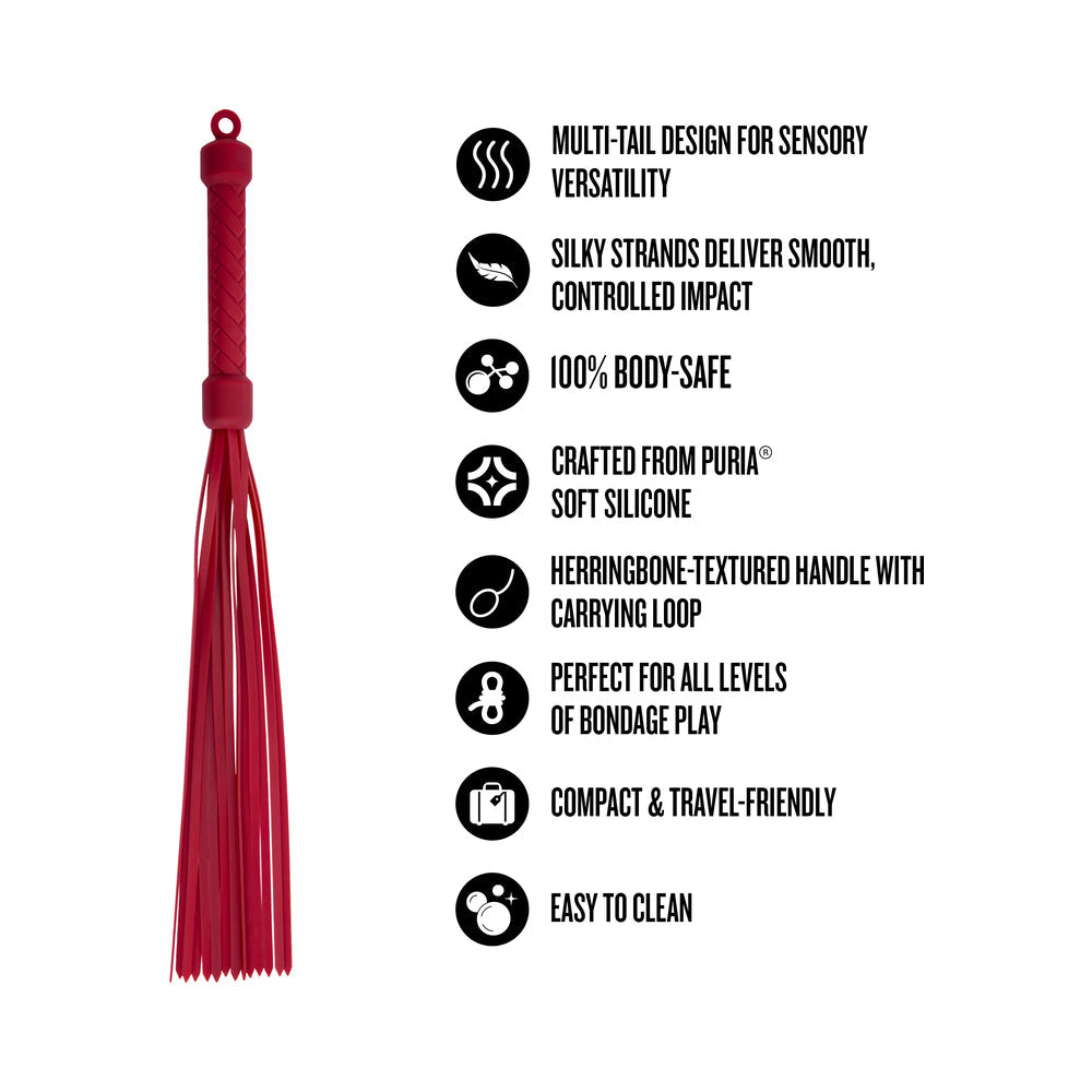Temptasia Ardor Flogger Red