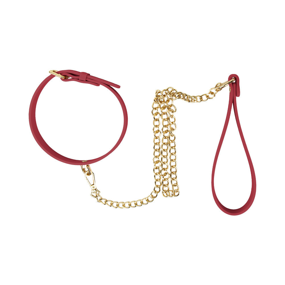 Temptasia Ardor Collar & Leash Red