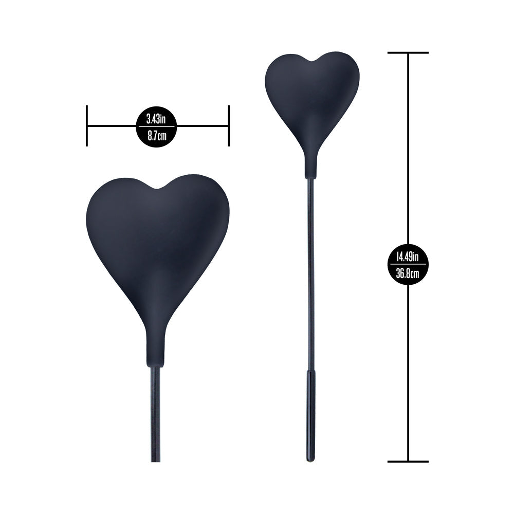 Temptasia Ardor Heart Crop Black