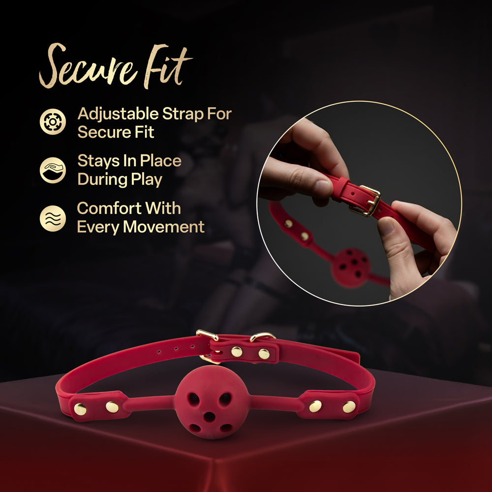 Temptasia Ardor Ball Gag Red