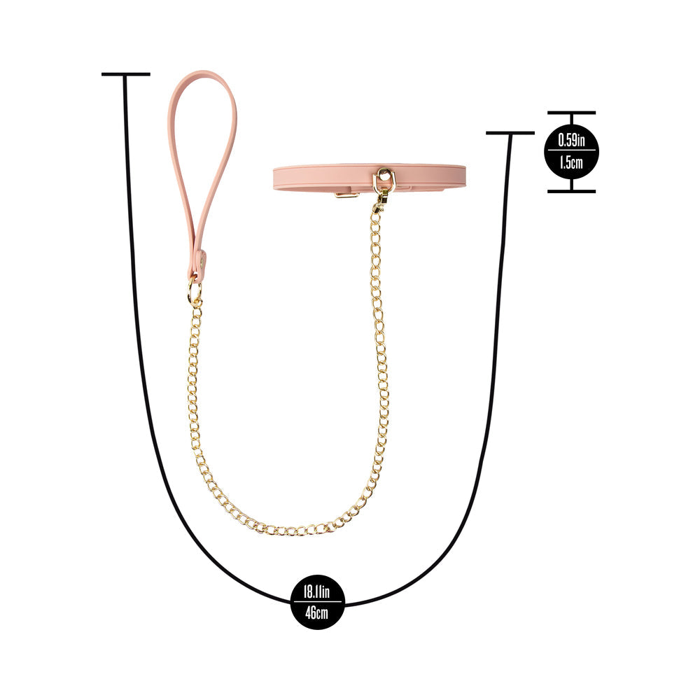 Temptasia Ardor Collar & Leash Pink