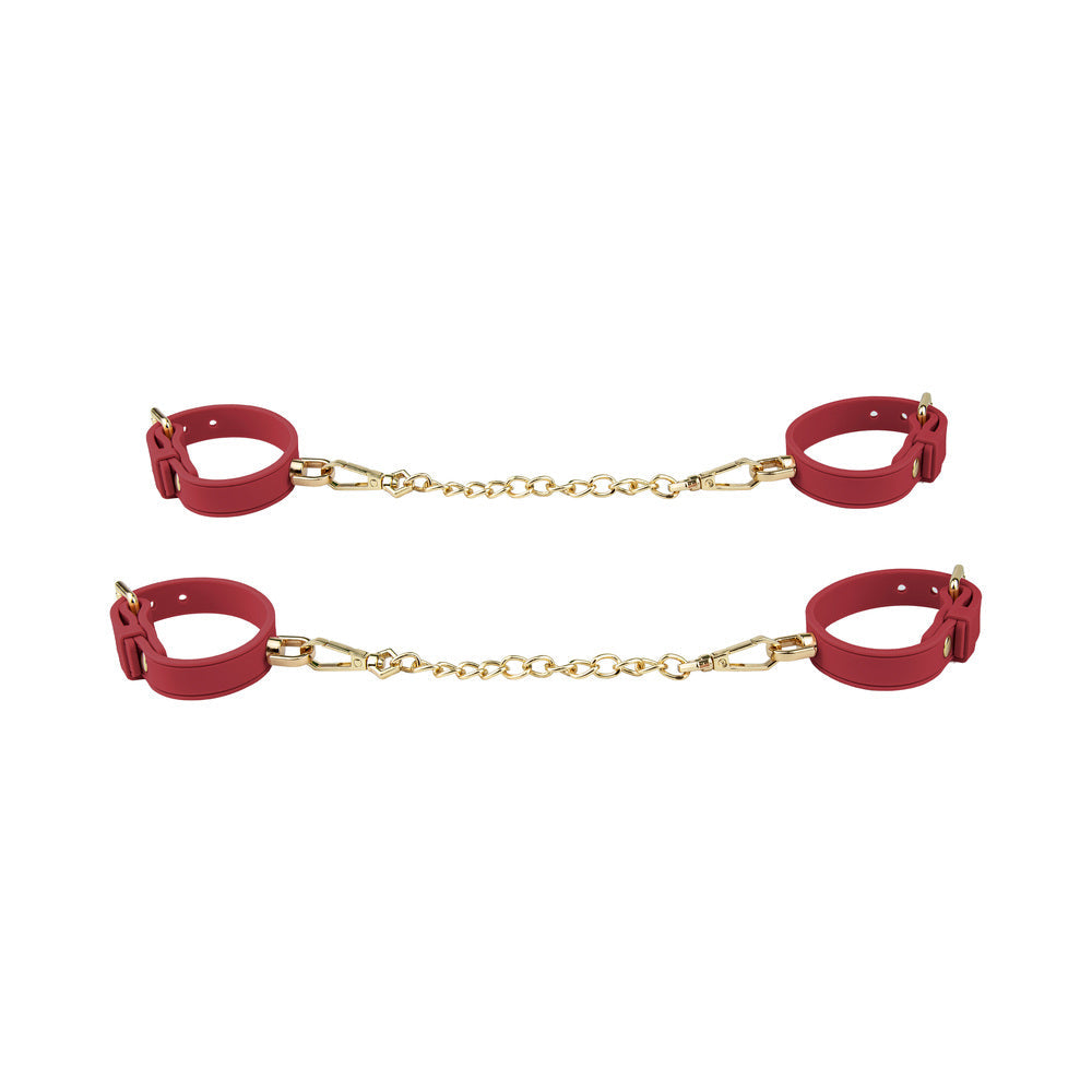 Temptasia Ardor Wrist & Ankle Restraints Red