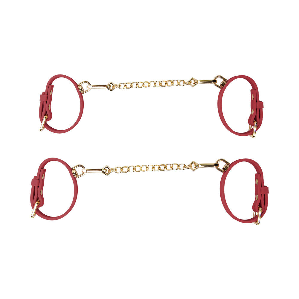 Temptasia Ardor Wrist & Ankle Restraints Red