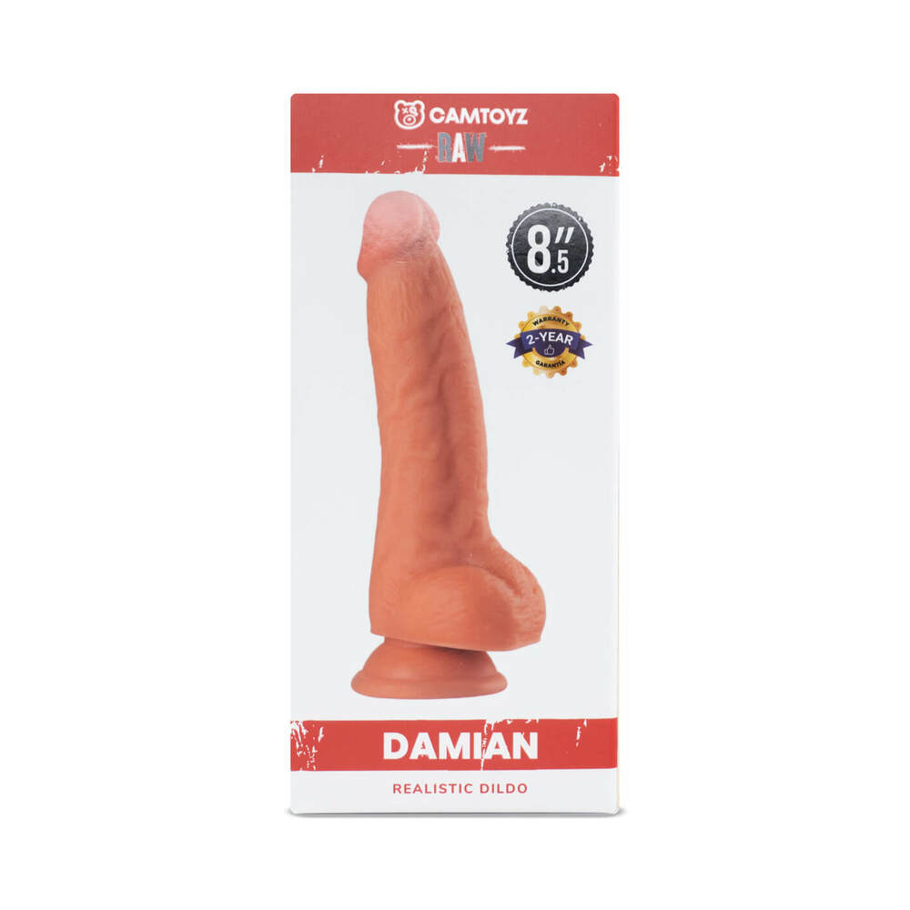 Camtoyz Raw Damian Realistic 8.5 in. Dildo