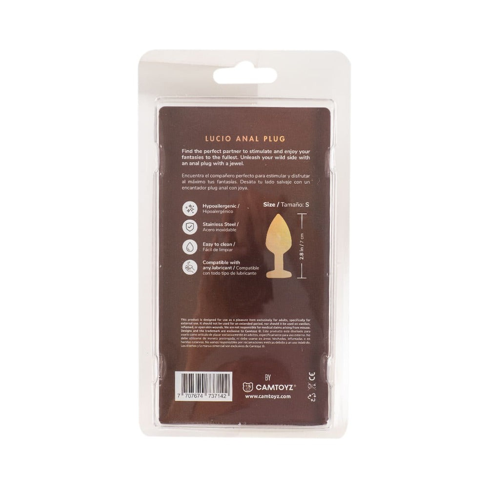 Camtoyz Cobalt Anal Plug Lucio