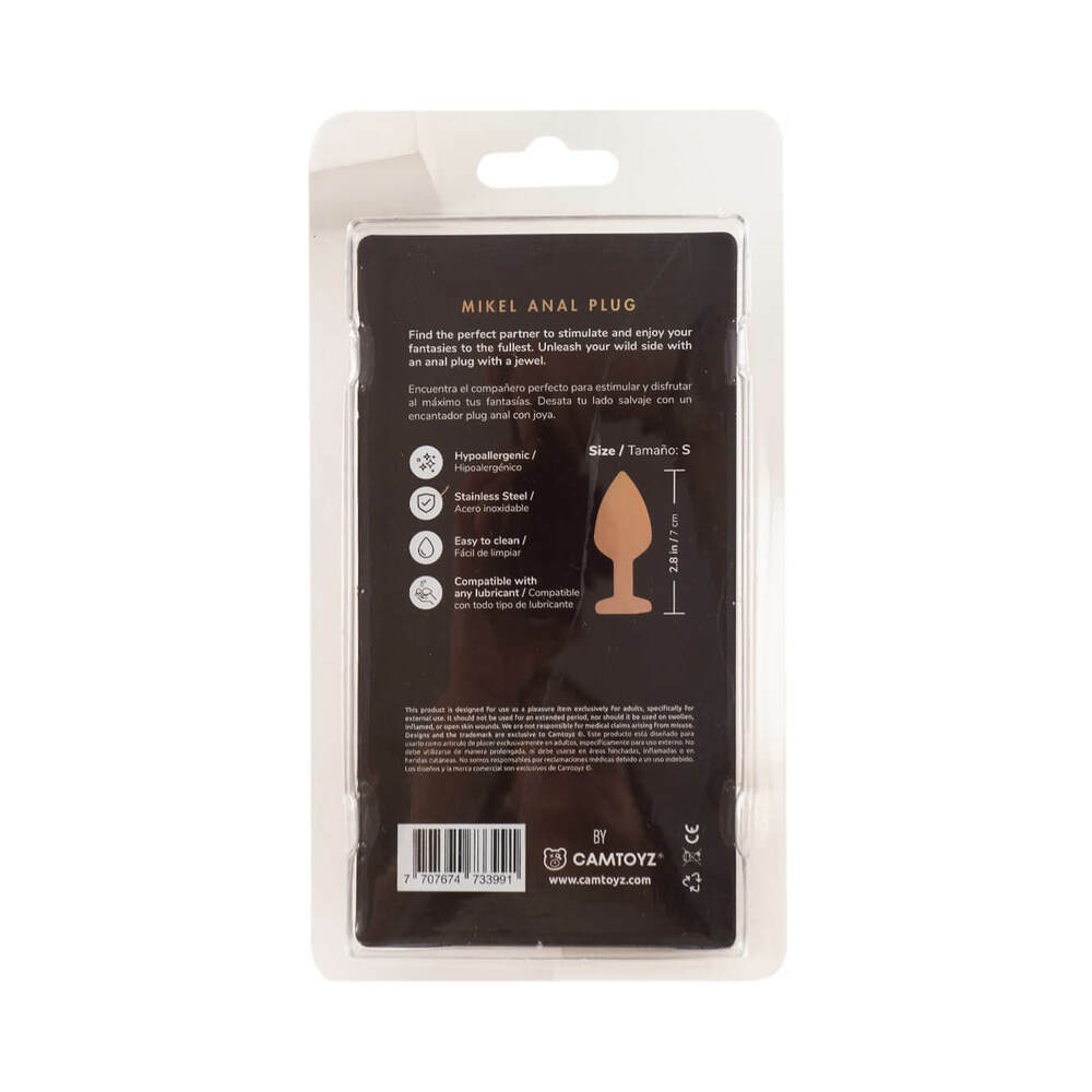 Camtoyz Copper Anal Plug Mikel