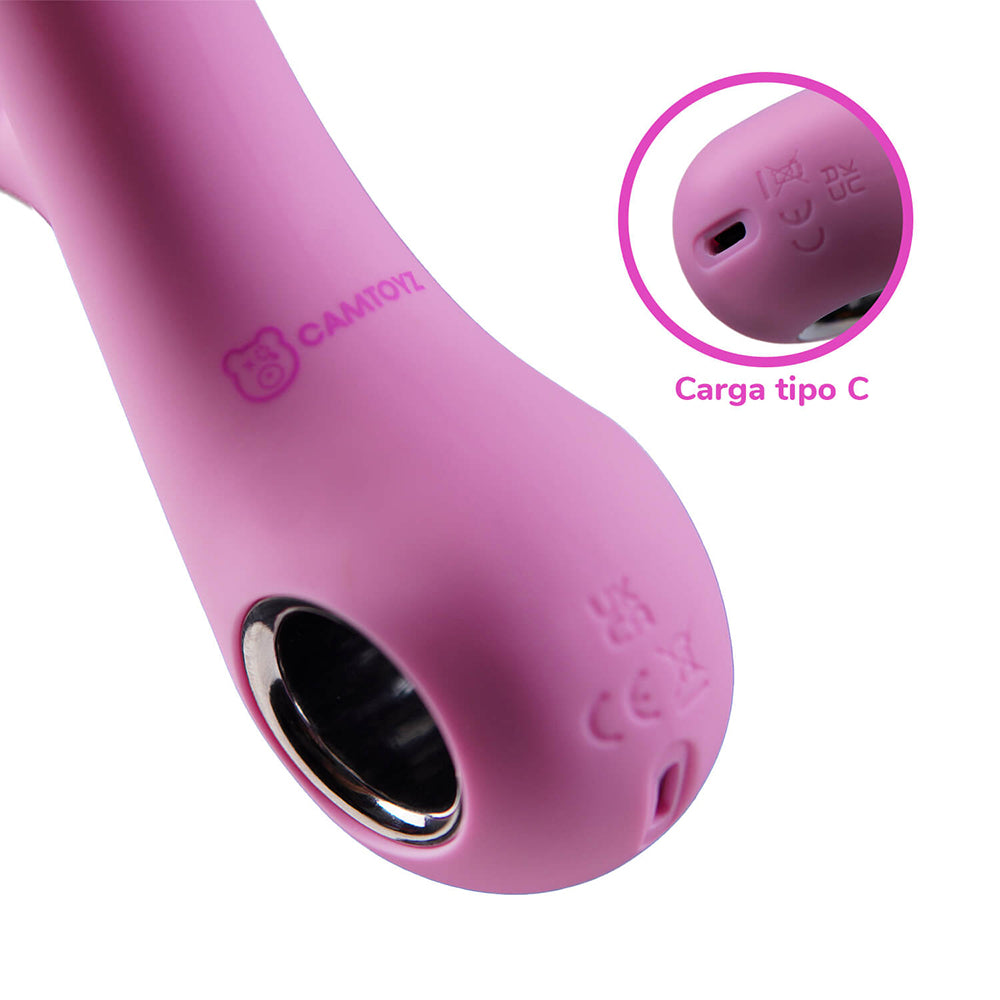 Camtoyz Rabbit Vibrator USB-C Charging Lucile