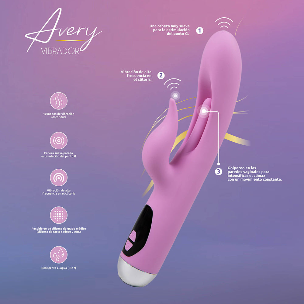 Camtoyz Rabbit Vibrator USB-C Charging Avery