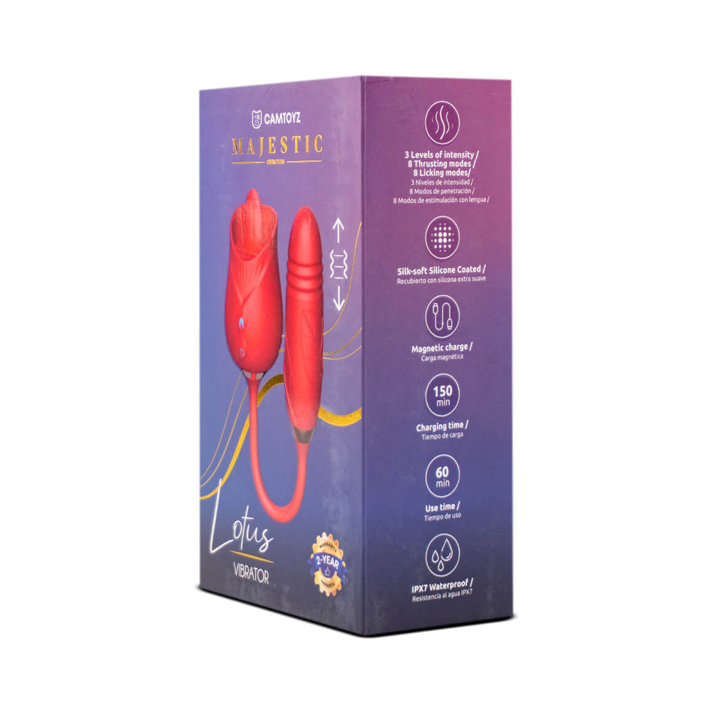 Camtoyz Dual Stimulator Lotus