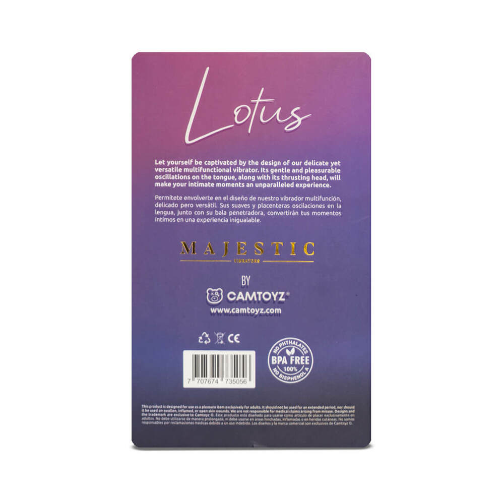 Camtoyz Dual Stimulator Lotus