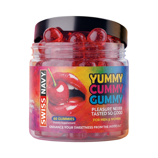 Swiss Navy Yummy Cummy Gummy 60ct