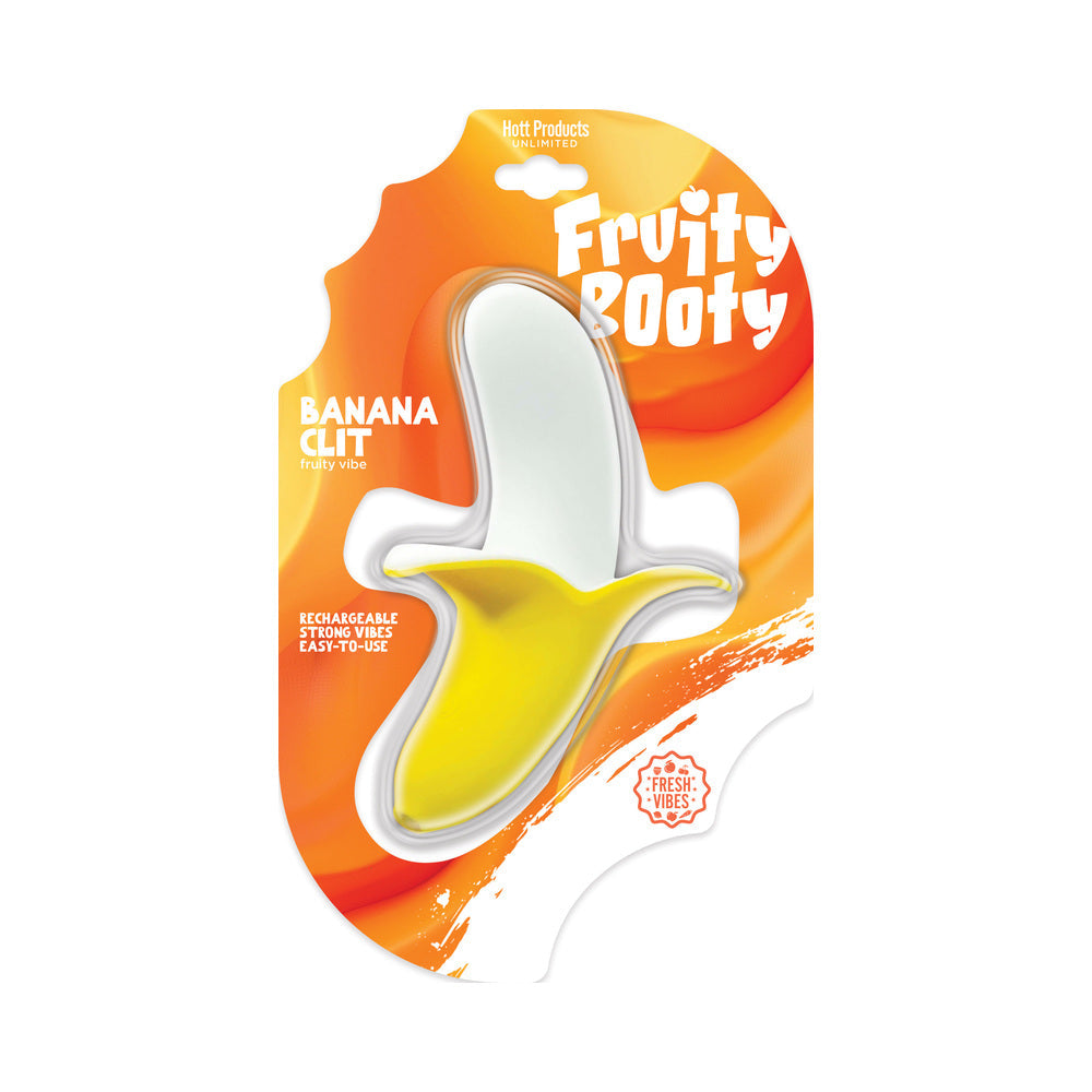 Fruity Booty Banana Clit Silicone Banana Vibe Multi-Speed