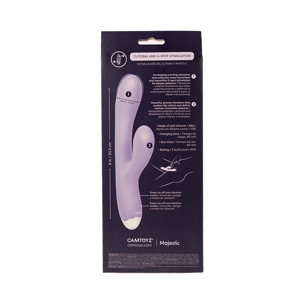 Camtoyz Majestic Dona Warming Rabbit Vibrator