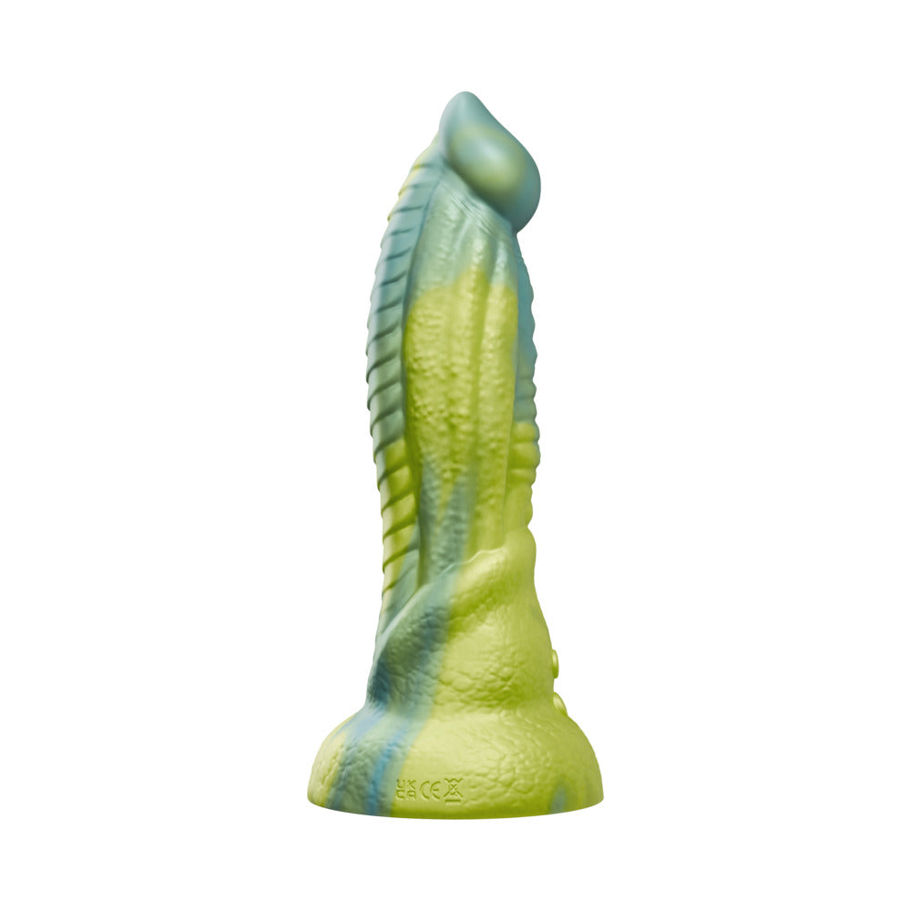 Tentra Rithen Reptilian Thrusting Dildo Green