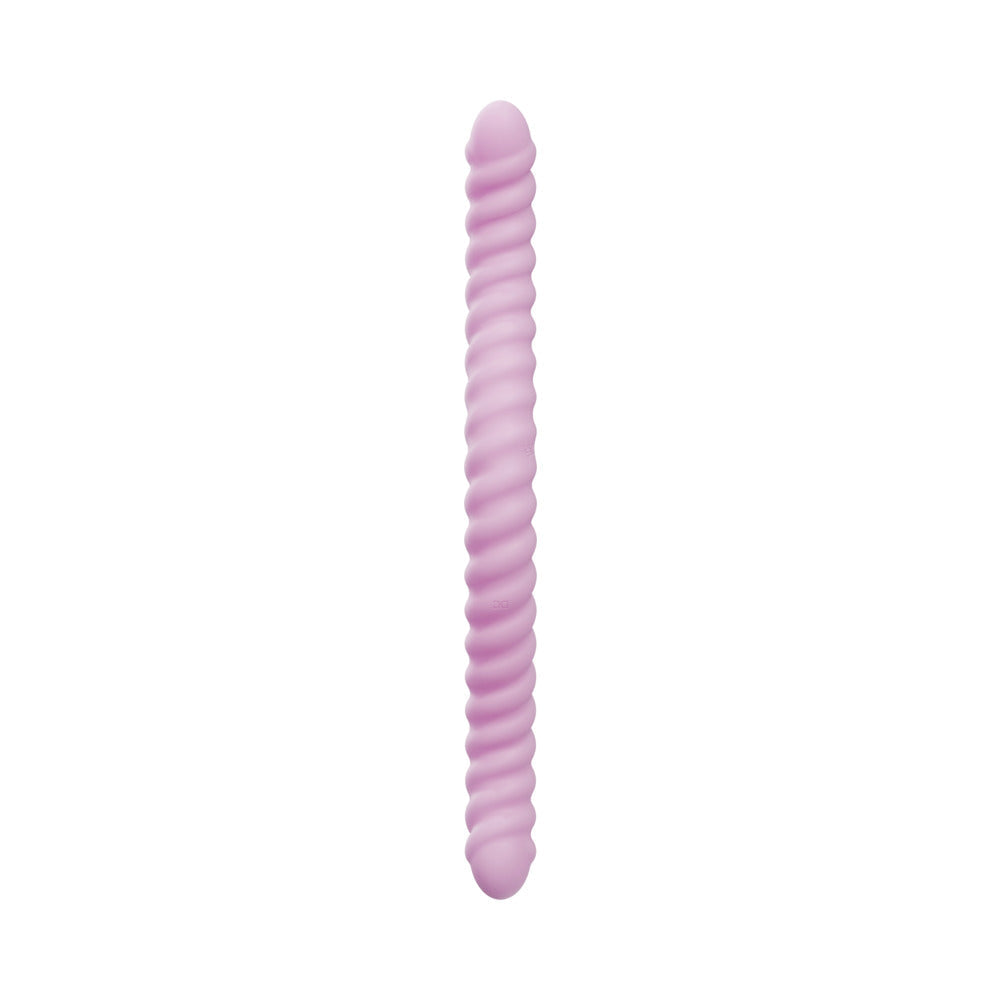 Tentra Cor Unicorn Horn Double-Ended Vibrating Dildo Pink