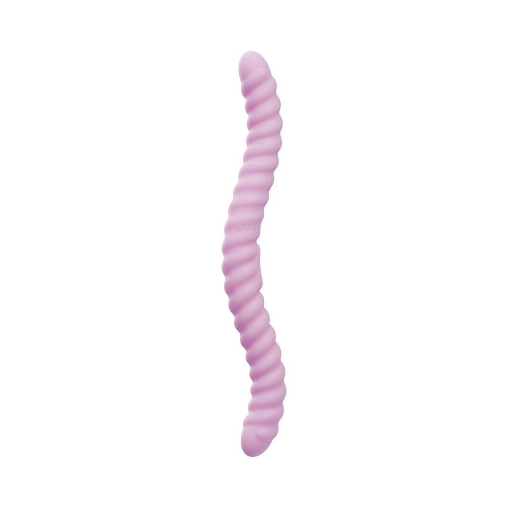 Tentra Cor Unicorn Horn Double-Ended Vibrating Dildo Pink