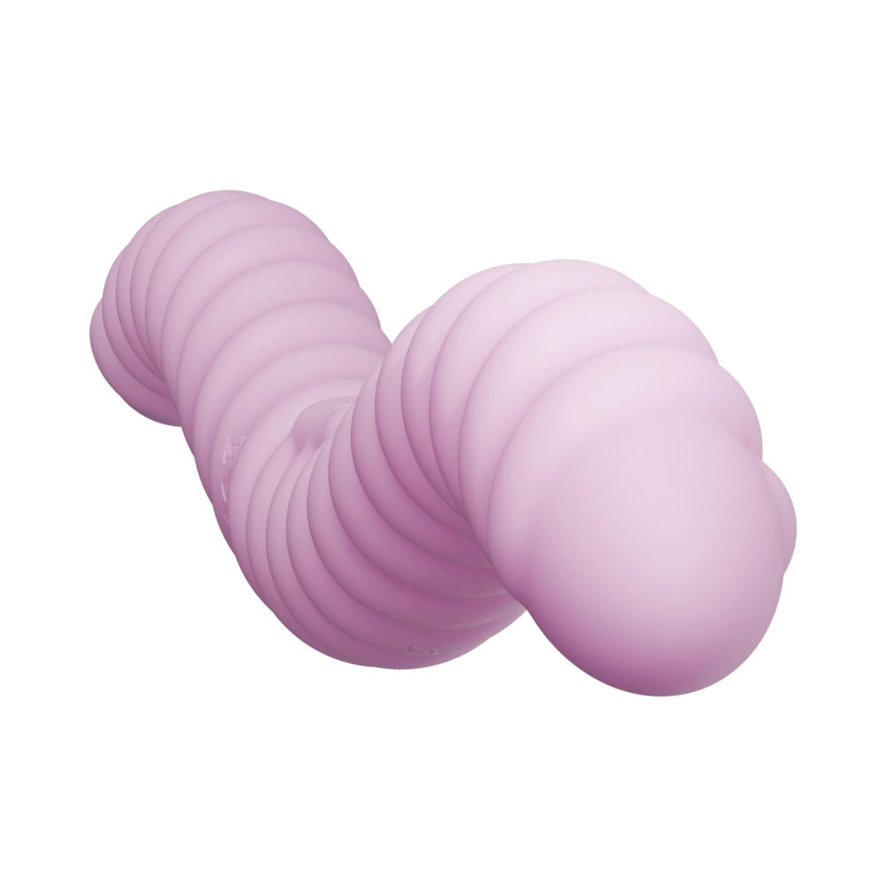 Tentra Cor Unicorn Horn Double-Ended Vibrating Dildo Pink