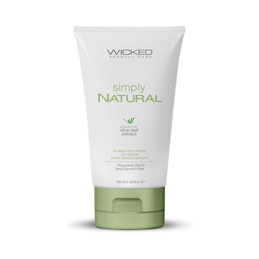 Wicked Simply Natural Aqua Enhanced with Olive Leaf Extract 4oz - product photo