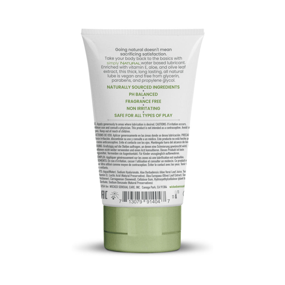 Wicked Simply Natural Aqua Enhanced with Olive Leaf Extract 4oz