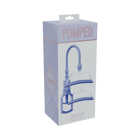 PUMPED Manual Vulva Pump Lavender - product photo