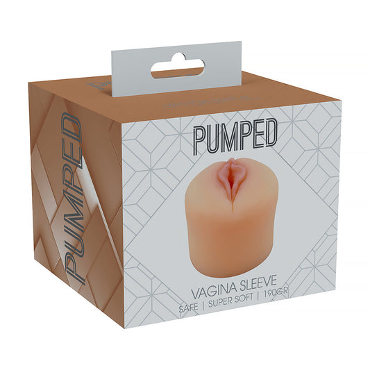 PUMPED Vagina Pump Sleeve 190 gr Beige - product photo