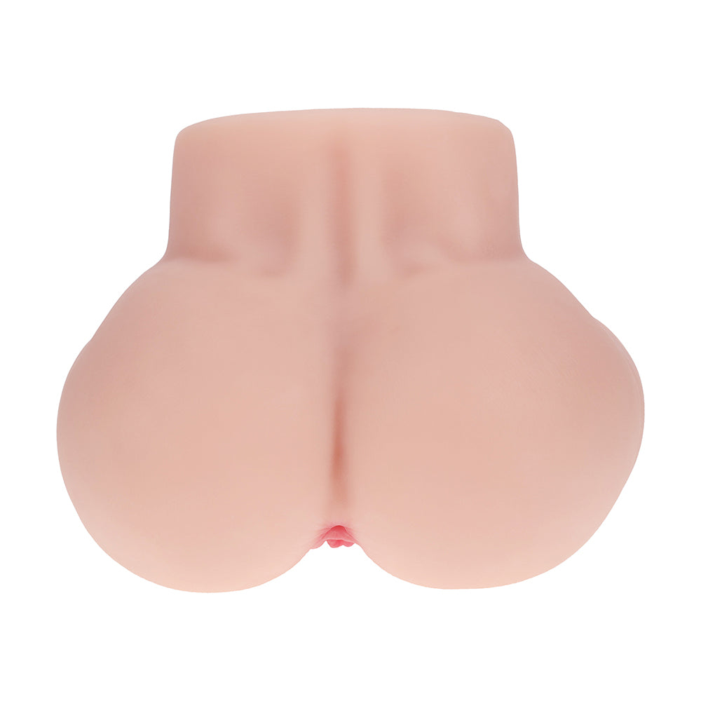 Xkin Bodyforms Rina Brooks Dual Entry Vibrating Masturbator Beige