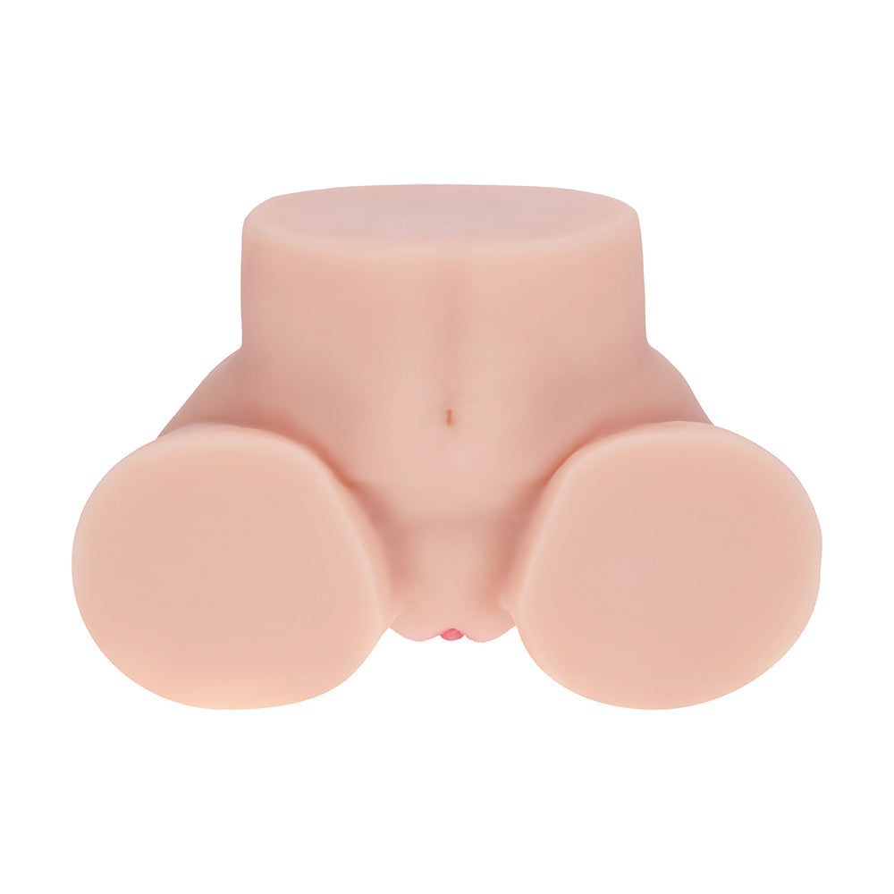 Xkin Bodyforms Rina Brooks Dual Entry Vibrating Masturbator Beige