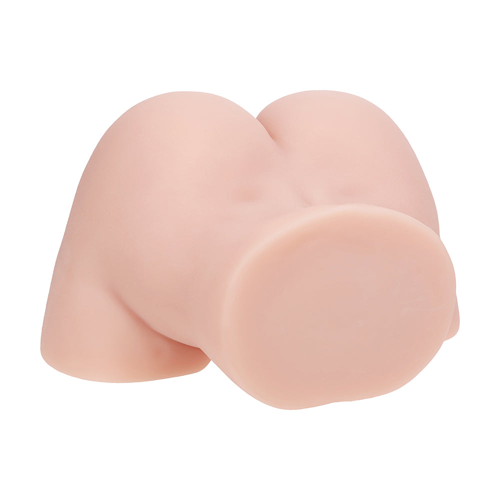 Xkin Bodyforms Vivica Lenore Dual Entry Vibrating Masturbator Beige