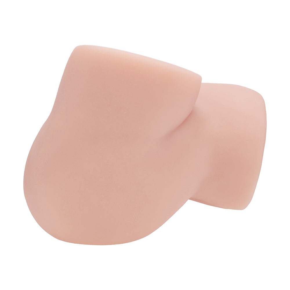 Xkin Bodyforms Vivica Lenore Dual Entry Vibrating Masturbator Beige
