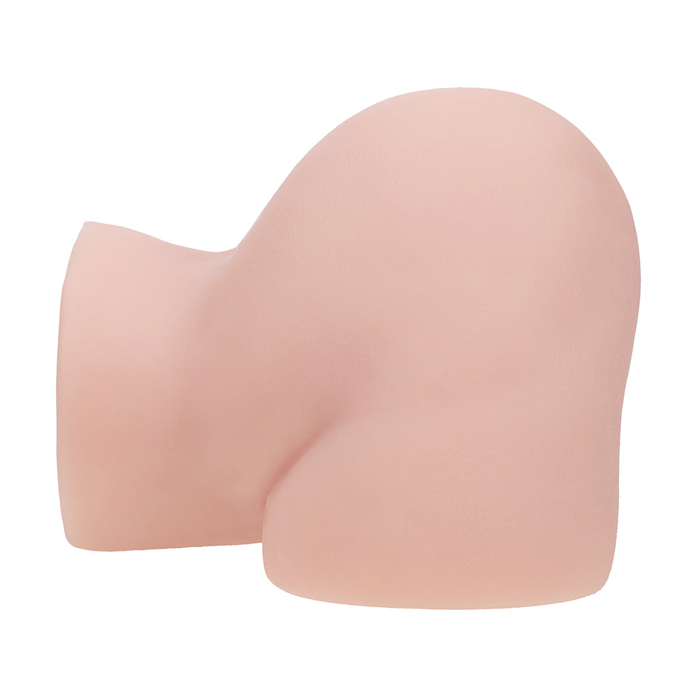 Xkin Bodyforms Vivica Lenore Dual Entry Vibrating Masturbator Beige