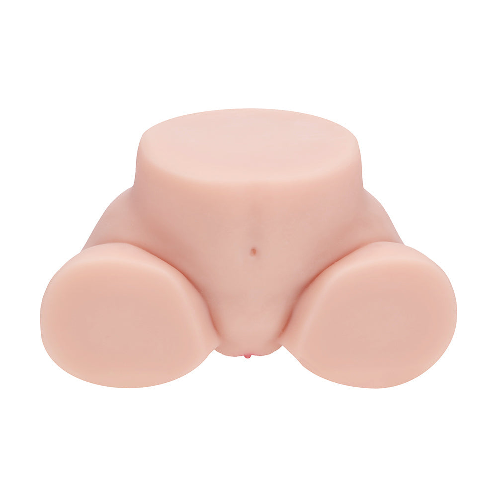Xkin Bodyforms Vivica Lenore Dual Entry Vibrating Masturbator Beige