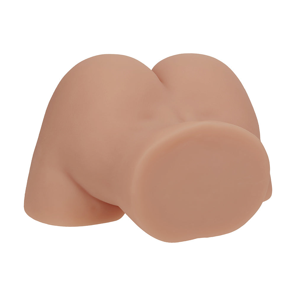 Xkin Bodyforms Lux Arden Dual Entry Vibrating Masturbator Tan