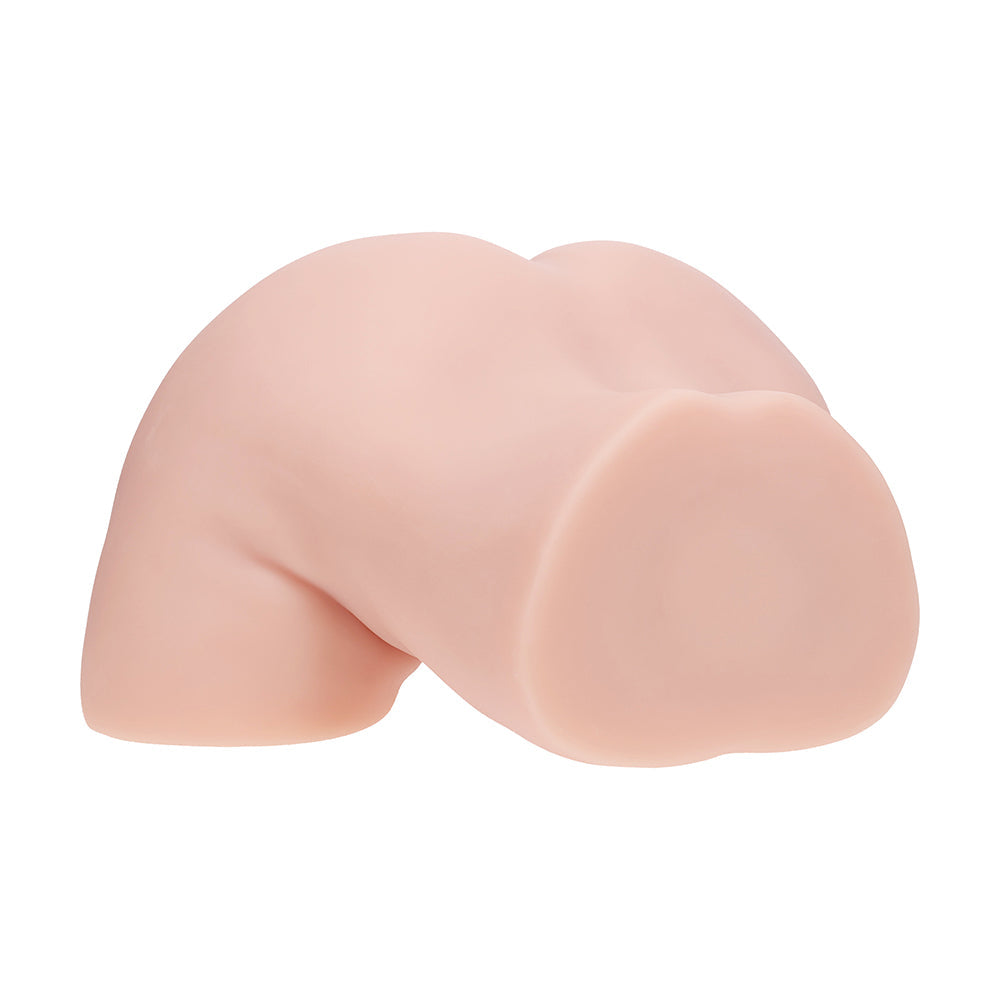 Xkin Bodyforms Vera Dawn Dual Entry Vibrating Masturbator Beige