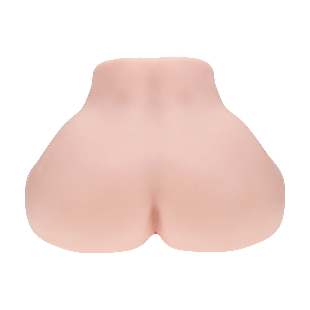 Xkin Bodyforms Vera Dawn Dual Entry Vibrating Masturbator Beige