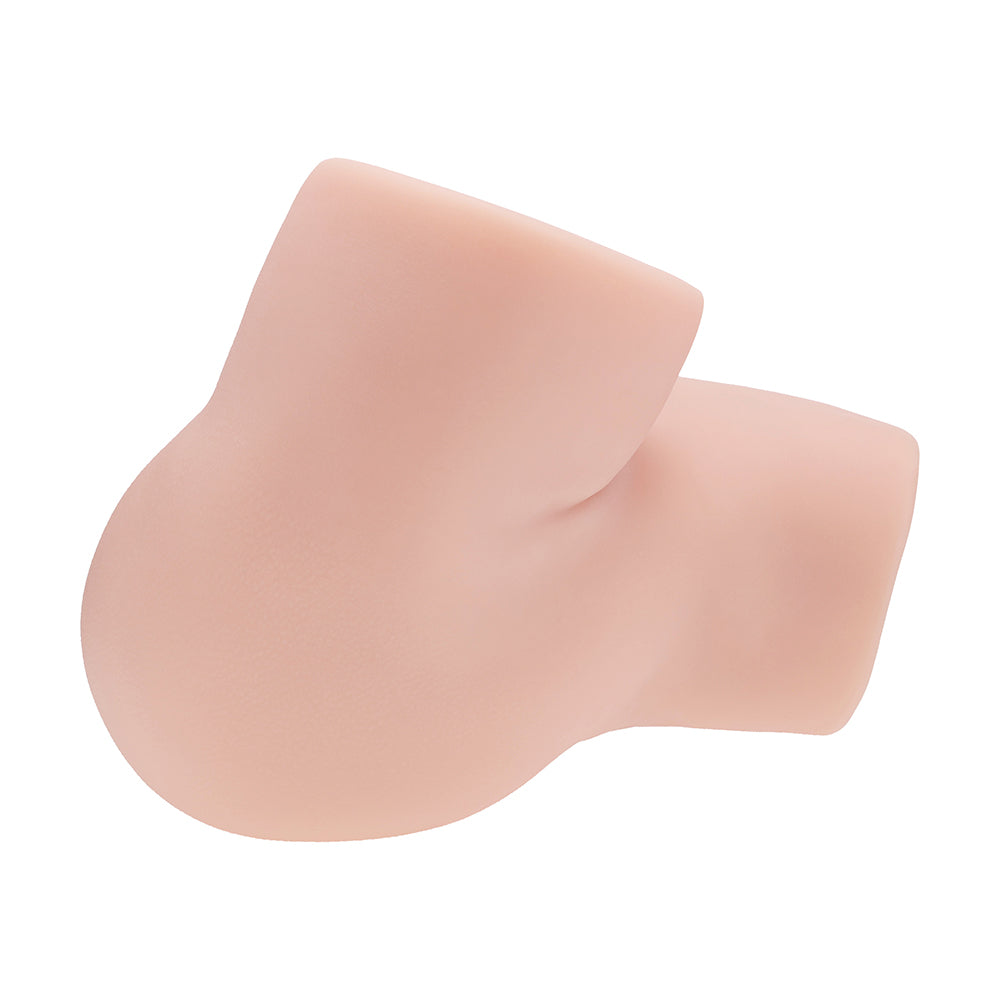 Xkin Bodyforms Elina Rosewood Dual Entry Vibrating Masturbator Beige