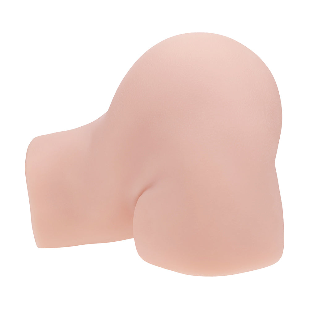 Xkin Bodyforms Elina Rosewood Dual Entry Vibrating Masturbator Beige