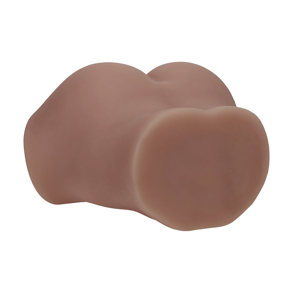Xkin Bodyforms Eve Rhodes Dual Entry Vibrating Masturbator Brown