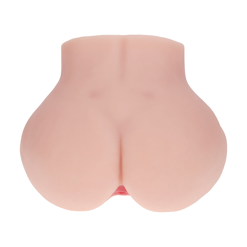 Xkin Bodyforms Mia Hart Dual Entry Vibrating Masturbator Beige