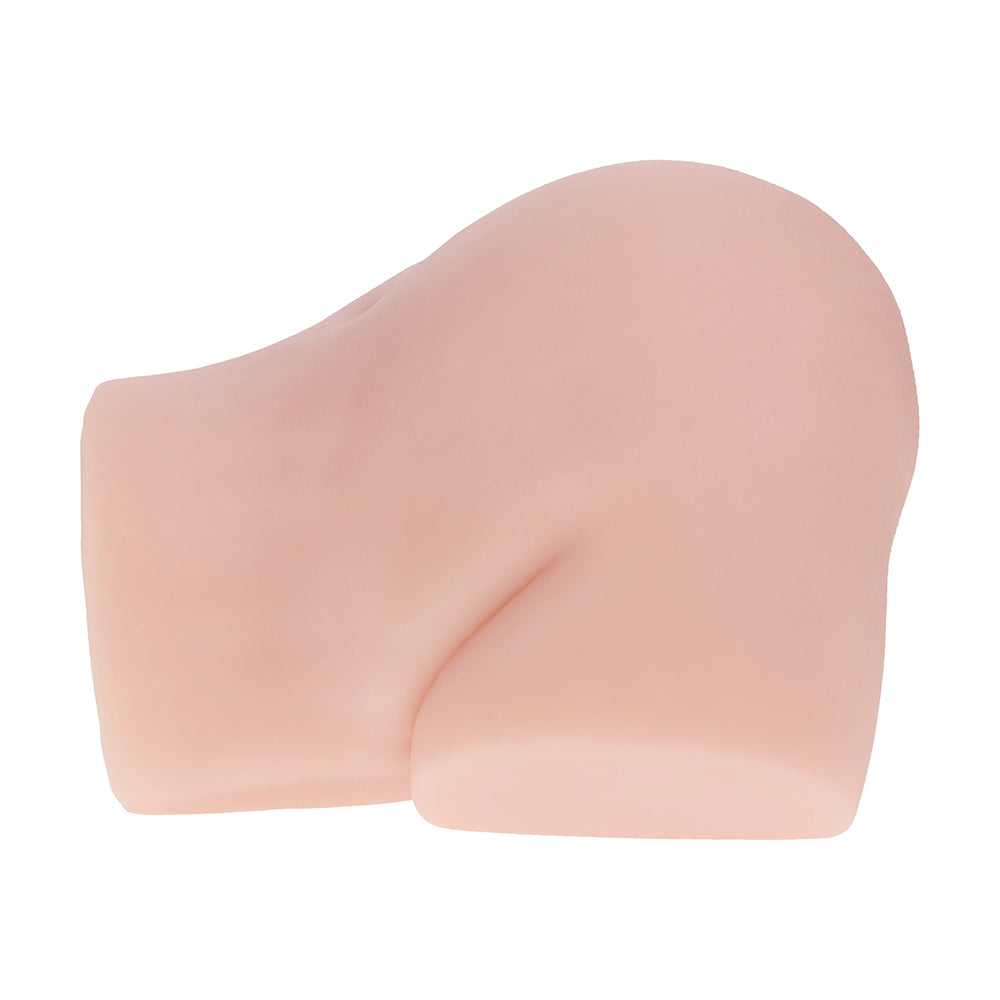 Xkin Bodyforms Mia Hart Dual Entry Vibrating Masturbator Beige